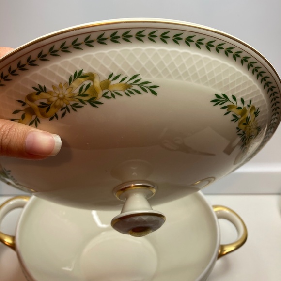 Vintage Lidded Tureen Eschenbach Roswitha Baronet China Greenbriar 6”H - Picture 5 of 16